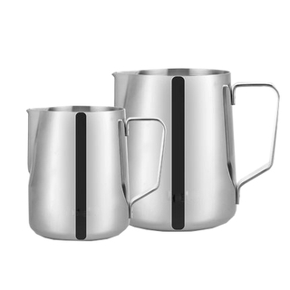 Cookmate Coffee Espresso Cappuccino And Latte Art Stainless Steel Coffee Frother Pitcher with Measurement