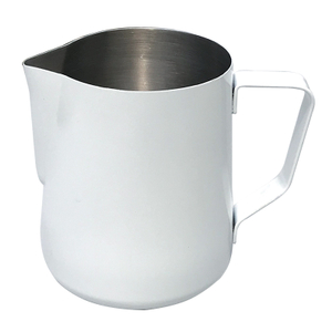 Cookmate Stainless Steel Decor Cream Foam Making Milk Frothing Jug Pitcher for Coffee White