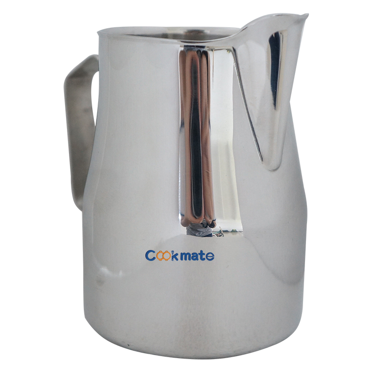 Stainless Steel Steaming Pitcher Tool for Cappuccino Machines Milk Pouring Jug