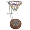 COOKMATE Coffee Tools Metal Dripper Rack Coffee Filter Display Stand Coffee Pour Over Holder