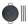 2020 Kitchen Pre-Seasoned Skillet Pans Cast Iron Cookware Sets Round Frying Pan with Handle