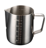 Stainless Steel Measurements on Both Sides Jug Perfect for Espresso Machines Milk Frothing Pitcher