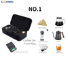 Do DIY Nice Portable Coffee Gift Box Set V60 Dripper Set Bean Grinding Machine Coffee & Tea Sets