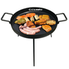 Universal Flat Top Griddle Cast Iron Fryer Pan BBQ With Handles for Restaurant Or Home Use