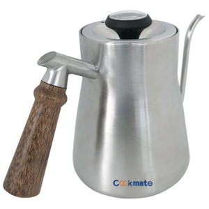 Portable Drip Machiatto Coffee Maker Pot Long Narrow Spout Pour Round Kettle