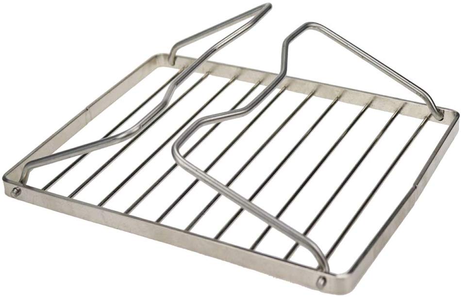 Portable Camping Grill Folding Compact Stainless Steel Charcoal Barbeque Grill for Picnics Backpacking Backyards Survival