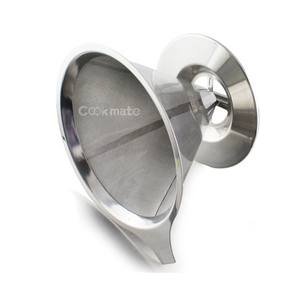 High Quality Factory Price Stainless Steel Pour Over Reusable Refillable Coffee Colander Dripper Coffee Basket