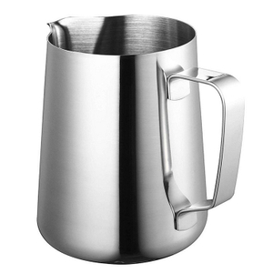 350ml/600ml/900ml (12oz/20oz/32oz) Milk Frothing Pitcher Stainless Steel Milk Jug Cup with Polishing Process
