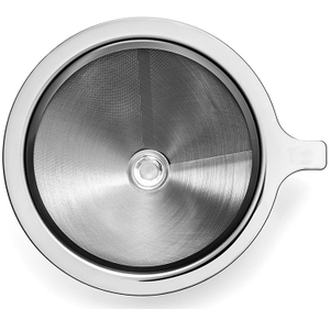 Health Material Stainless Steel Pour Over Reusable Coffee Filter Refillable Coffee Dripper