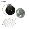 Light Weight Portable Metal Barbecue Bucket Stand Rank Grill With Charcoal Tray