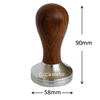 Low Price America Style Pull Viennese Hammer Flat Coffee Tamper With Wood Handle