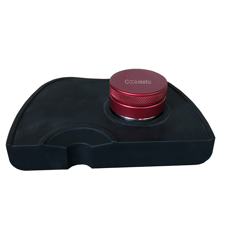 Cookmate Hot Selling Tamp Mat Germany Corner Cleaning Tool China Manufacture Silicone Coffee Mats