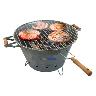 outdoor kitchen cast iron perilla bbq charcoal grill