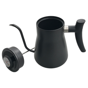 0.75L Home Brewing Stainless Steel Gooseneck Pour over Tea Coffee Kettle with Built-in Thermometer
