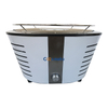 Durable Camping Portable Small Charcoal Grill with Battery Support for Smoke Control