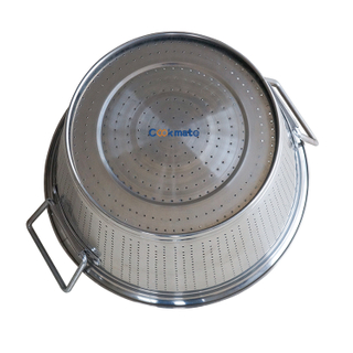 Cookmate Stainless Steel Wire Fruit Basket Food Washing Self-Draining Potato Colander