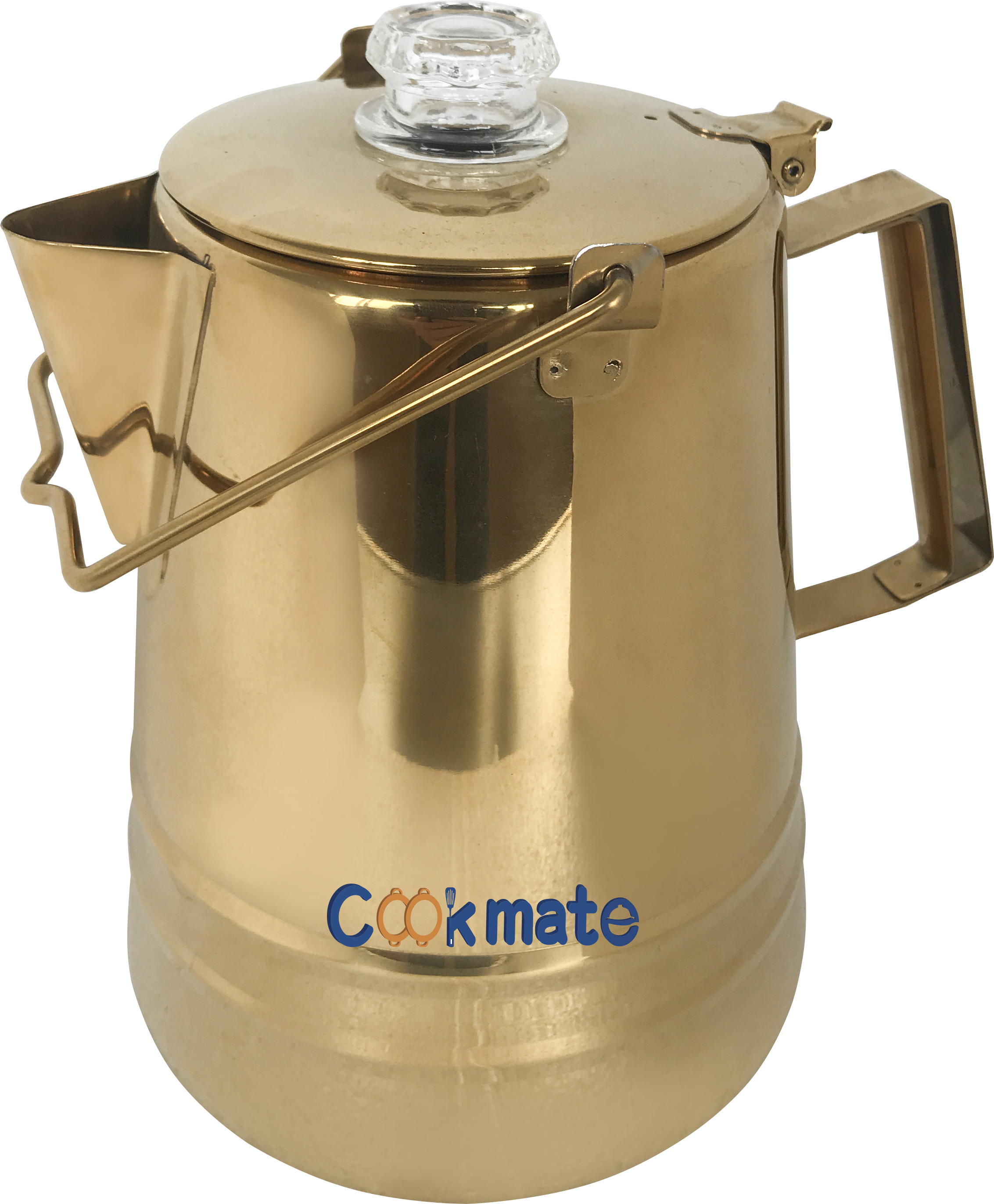 Customised Logo Outdoor Camping Stainless Steel Camping Tea Coffee Kettle