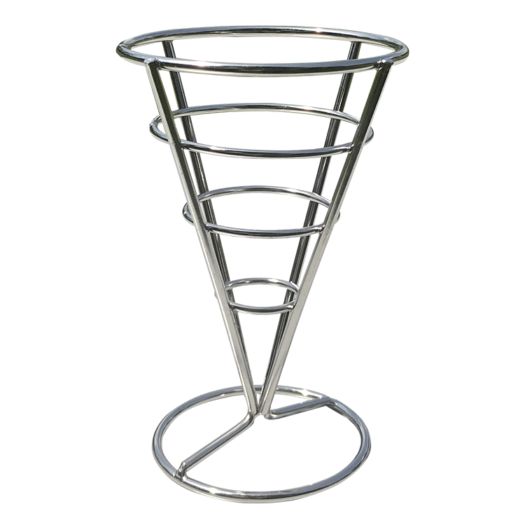 Home or commercial used potato chips dispenser rolling wire snack basket