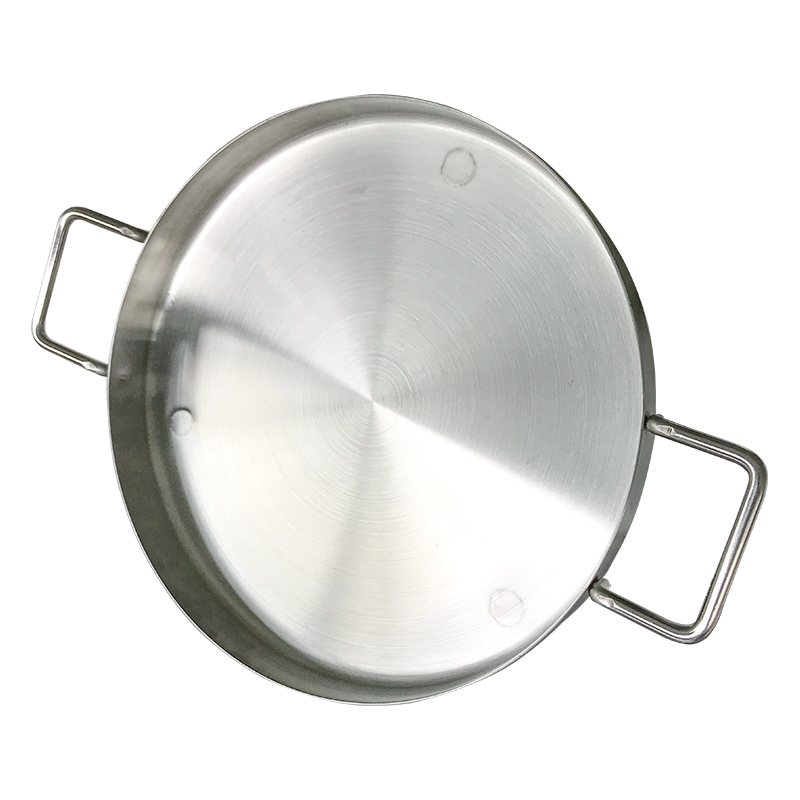 Great For Frying And Grilling Food Stainless Steel Bottom Kitchen Nonstick Resistant Frying Pan