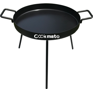 Cookmate Portable Easy Disposal Ceramic Glazing Coated Charcoal Gas Stove Burning Outdoor Grill Pan