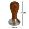 Factory Price Espresso Hammer Calibrated Coffee Tamper With Wood Handle