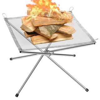 2020 New style Portable Stocked Feature and Square Shape outdoor campfire fire pit