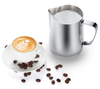 Heavy Duty Coffee Tool Stainless Steel Milk Pitcher for Making Coffee Cappuccino Milk Jug Boba Tea Cup