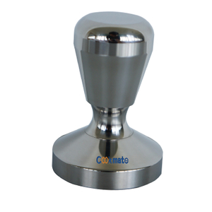New Star Food Service 304 Commercial Grade Stainless Steel Silver Frothing Pitcher And Die Cast Coffee Tamper