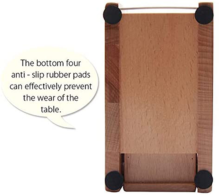 Cookmate Solid Wood Paper Filters Holder with Cover PourOver Drip