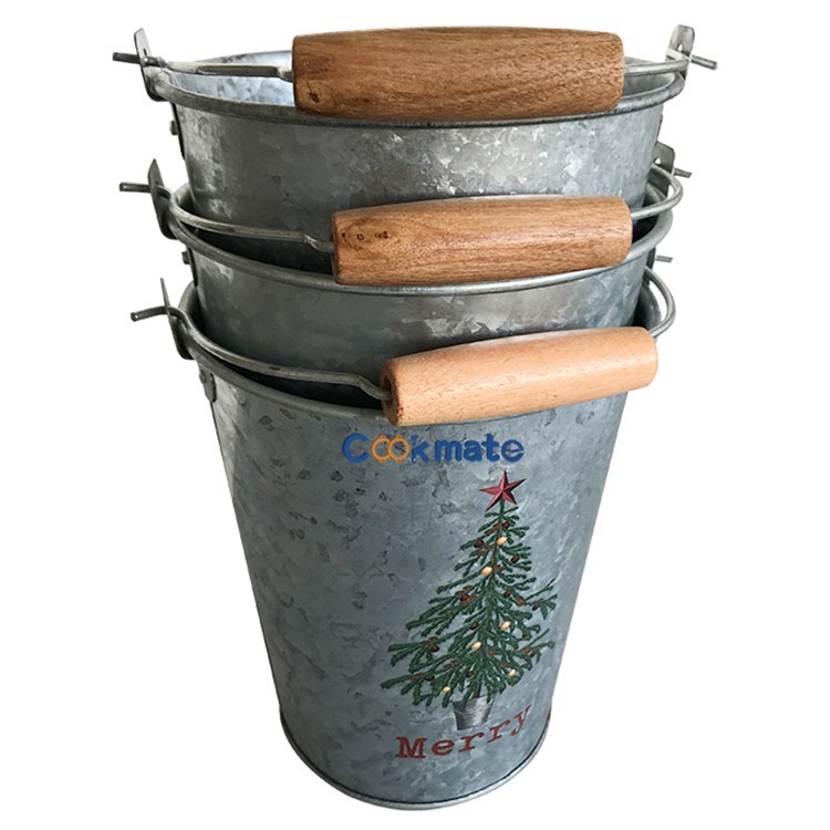 Keep Your Drinks Cool Bar Tool Large Capacity Beer Wine Champagne Silver Galvanized Metal Ice Bucket