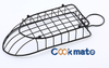 Cookmate black powder coating boat-shaped braid lace frenchfries bread loaf chicken basket baking dishes & pans