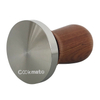 Good Quality Wooden Stainless Steel Coffee Hammer With Spring Loaded Espresso Tamper