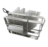 Best Price Mexican Tostada Shell Deep Fryer Basket with 18 Shell Capacity